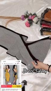 Ami Collection: Dress Bodycon Rajut Wanita