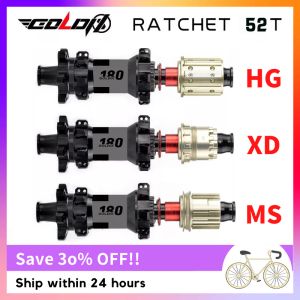 GOLDIX M180 MTB BOOST Hub 6 Bolt Center Lock Disc 28H EXP Ratchet 52T Mountain XD Class Bike Hub for Shimano SRAM 11 12 Speed