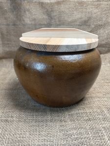 Large Capacity Sealed Pot Handmade Earthenware Rice Tub Fermentation Jar Sweet Wine Storage Container Kitchen Cooking Utensils