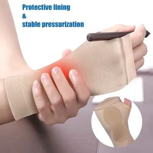 DIDI 1PCS Wrist Thumb Support Compression GlovesWrist Brace Compression Sleeves with Soft Gel Pad for ArthritisCarpal Tunnel Splint