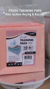 Paddo alas training pad popok Sekali Pakai Alas Pipis Pee Poop kucing anjing melahirkan Underpad