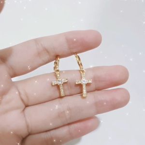 ANTING CLIP JURAI SALIB PERHIASAN WANITA XUPING GOLD/AT-5372/AT-5557