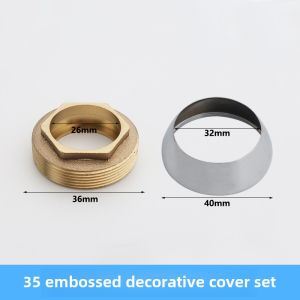 Ceramic Core Valve Kitchen Bathroom Faucet Accessories Mixing Valve Cold Hot Basin Switch Universal Shower for Home Decoration