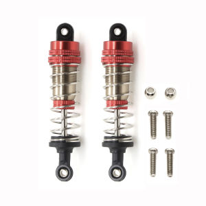 2pcs Metal Shock Absorber Damper Oil Filled Shocks for WLtoys 144001 1/14 Four-Wheel Drive RC Drift Racing Car Parts