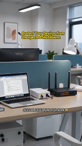 No disconnection Stablize ups power supply for wifi Work during power outages Portable wifi router ups