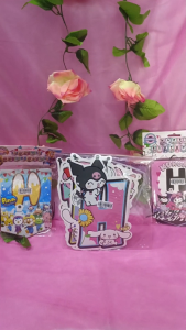 Banner Happy Birthday Pororo Bunting Flag Karakter kuromi