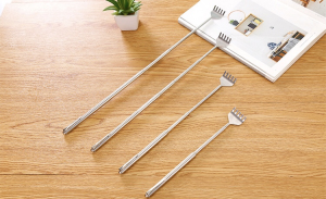 1 แถม 1 ไม้เกาหลัง ที่เกาหลังสแตนเลส | ยืดหดปรับได้ 4 ระดับ เครื่องบิดกระดูกระดูก