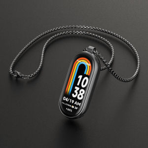 Necklace for Mi Band 11 10 9 8 Smartband Pendant for Xiaomi Mi Band 10 Metal Bracelet Wristband for Mi Band 9 Neck Decoration