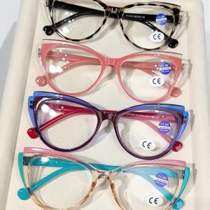 Cat Eye Reading Glasses Retro  Fashion Presbyopic Glasses Vintage Readers for Women +1.0 To +4.0