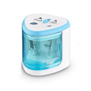 STONEGO Dual-hole Electric Pencil Sharpener Automatic Pencil Shaver & Rollers for Pupil Writing Stationery Efficient