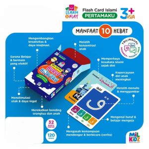 Learn & Play Flash Cards Islami Pertamaku