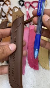 GANTUNGAN KALUNG TALI PIN PULPEN PENSIL KULIT LANYARD BALLPOINT AR60