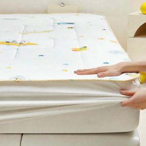Luolai Kids | Waterproof Urine-proof Antibacterial Bed Protector Single Piece