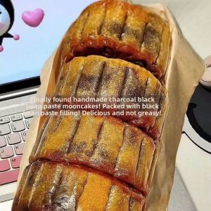 Authentic Handmade Woodfired Charcoal Bean Paste Cantonese Mooncake
