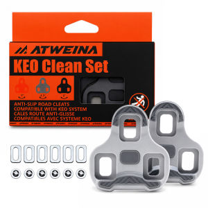 Road Bike Self-Locking Pedal Cleats For LOOK KEO Classic Blade Bicycle Pedals Shoes Adapter 0/4.5/9 Degree Float Angle