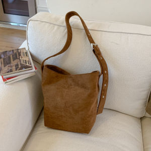 Leopard Print Large Capacity New Autumn and Winter Versatile Frosted Retro Single Shoulder Crossbody Bag Commuting Tote Bag