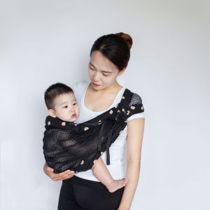 Youth Baby Front Holding Type Portable Simple Shoulder Strap Baby Shoulder Strap All Year Round Summer Sears Baby Sling Baby Holding Artifact 2