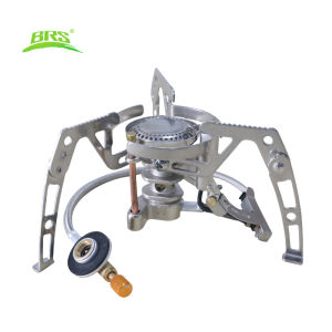 BRS | BRS-6 Bếp Cắm Trại Du Lịch 1940W Bếp Ngoài Trời Di Động Chống Gió Có Thiết Bị Đánh Lửa Cho Món Nướng Dã Ngoại Bằng Thép Không Gỉ