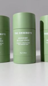 The Originote Mugwort B3 Clay Stick - Masker Wajah - Clay Stick Mask - Ratu Kosmetik Online