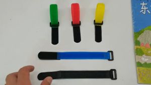 สายรัดวิเศษ คันเบ็ดตกปลา แถบรัด มัด  ไนลอน  หัวเข็มขัดย้อนกลับ เทปยืดหยุ่น ห่วง