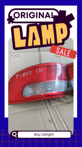 【100% JAPAN Original】Toyota Estima Lucida 1995 TCR10 Rear Red+Signal Taillight Tail Lamp 车尾灯 Lampu Belakang