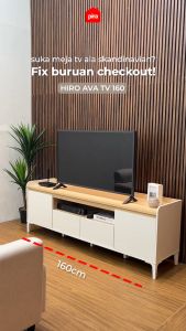 PIRA METROPOLIS OX -  HIRO TV160 Meja TV / Rak TV