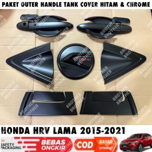 Paket Lengkap Outer Handle Tank Cover Hrv Lama 2015 2018 2021 Hitam Chrome