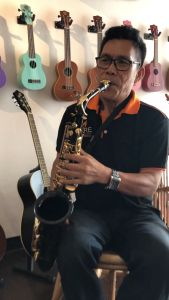 ALTO SAXOPHONE MANDALIKA FULLSET ORIGINAL BLACK GOLD