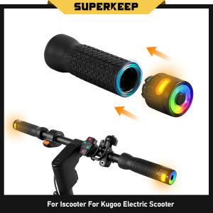 For Iscooter for Kukirin for AOVOPRO ES80 Scooter Turn Signal with Remote Control Wireless Handlebar Grip Parts