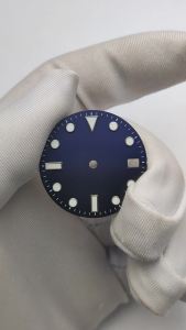 28.5mm Dial NH35/4R35 Dial Gradient Blue Luminous Refit Watch accessories Wholesale Watch dial