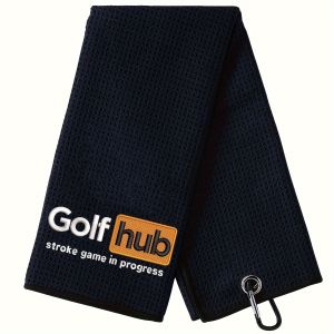 Khăn Golf Microfiber Cao Cấp Thiết Kế Thêu Vui Nhộn Dành Cho Người Chơi Golf Nam Bố Bạn Trai Chồng - Quà Sinh Nhật Quà Nghỉ Hưu