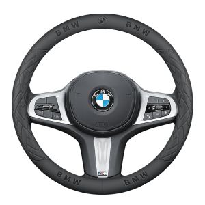 NEW 3D Emboss Non Slip Leather Car Steering Wheel Cover For KIA KN Rio Cerato Forte Optima Picanto Sorento Sportage Seltos Stinger Accessories