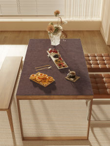 JIELEFAN | Luxury Leather Table Mat Waterproof Oil-Resistant
