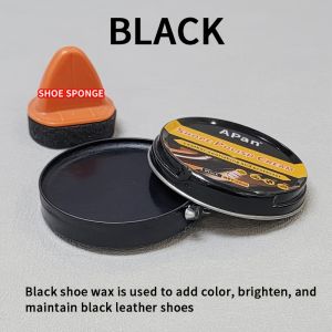 Faux leather shoe polishing kit - Leather care agent shoe care cream colorless shoe wax car leather care and interior cleaner