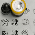 Chiikawa Stamp Uzaki Funny Middle Finger Gesture Cartoon Emotion Package Stamp Little Eight Cute Reward Gift for Classmates Friends Children. 