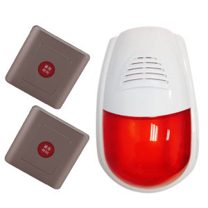 PUHUI(PUHUI(Dụng cụ DIY)) | Wireless Waterproof Emergency Button Elderly Call System with Sound and Light Alarm