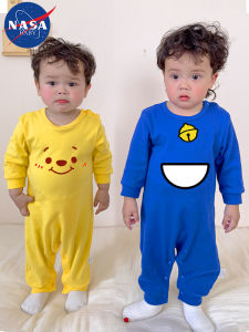 Adorable Bear Winnie Baby Suit Pure Cotton Spring Autumn Newborn Baby Romper Trendy Brand Cute Baby Overalls Crawling Suit