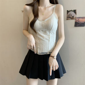 Stylish Easy-match Lace Halter Top for Spring