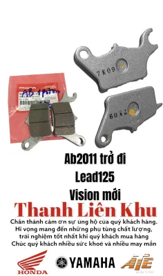 Bố đĩa thắng trước AB2011- nay lead 125 vision mới