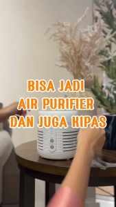 Air Purifier Mini 30 M3 Dengan Kipas Kris Pembersih Udara Penjernih Udara Cadr 5 M3/jam Bergaransi Resmi 12 Bulan