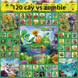 Đồ Chơi Pop Nhỏ Dựa Trên Plant vs Zombies cho Trẻ Em
