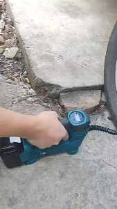 Máy bơm hơi POWEX PW-BH150PSI – Bơm ô tô xe máy xe đạp phao màn hình kỹ thuật số áp suất điện tử