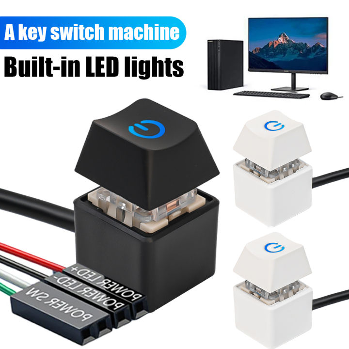 1.96m/1.8m Computer Desktop Switch PC Motherboard External Start Power ...