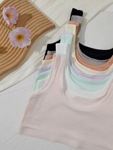 KIDSY Girls Training Bra 8-16 Years Anti See Through Comfortable Teen Sports Bra