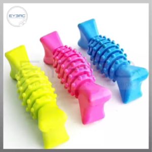 Playful Pet Candy Shaped Chew/Bone Toy for Dental Care and Entertainment
