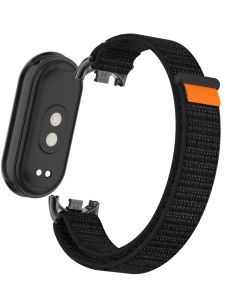 Xiaomi Band 10/9 NFC New Model Magic Tape Loop Nylon Watch Strap Metal Buckle Mi8 Small Tail Bracelet Band Smart Watch Accessory
