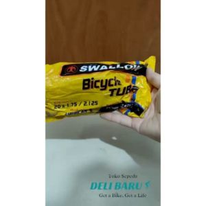 Swallow ban dalam 20 x 1.75 / 2.125 pentil motor sepeda bmx mini lipat