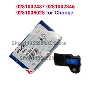 Bosch | Original 0281002437 0281002845 0281006028 MAP Intake Manifold Pressure Senso For ALFA ROMEO GM FIAT IVECO 0281006077 0281006029