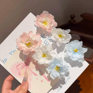 Spring Ethereal Sweet Sakuras New Forest Fresh Side Hair Clip