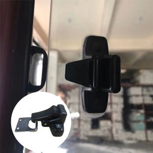 M.G.【Ready in Stock】 1 Set Sliding Window Lock Latch Buckle Closed Four-wheel Car Window Glass Lock Buckle